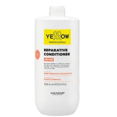Frasco branco de condicionador reparador YELOW PROFESSIONAL