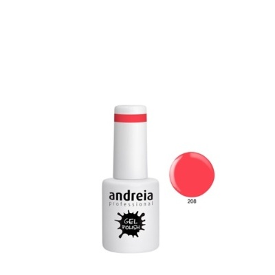 verniz gel vermelho andreia professional número 208