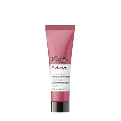 Tubo de creme L'Oréal Pro longer rosa e branco
