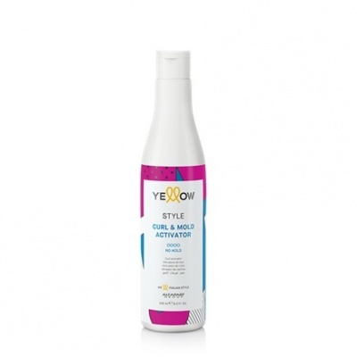 Frasco plástico branco com rótulo colorido de ativador de caracóis