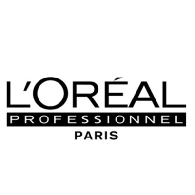 Logótipo L'ORÉAL PROFESSIONNEL PARIS preto e branco