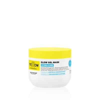 Pote de máscara em gel Hydra Care Yellow Professional