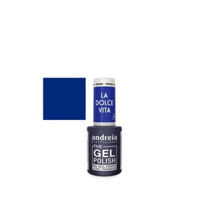 Esmalte de unhas gel azul Andreia Professional