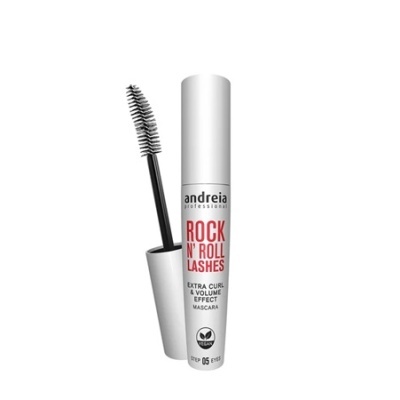 Máscara de pestanas Andreia Professional Rock N' Roll Lashes embalagem branca com escova