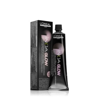 tubo e embalagem de corante capilar L'Oréal INOA Glow