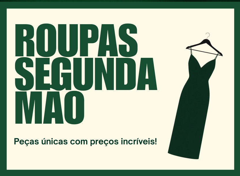 Tamb&eacute;m vendemos usados!