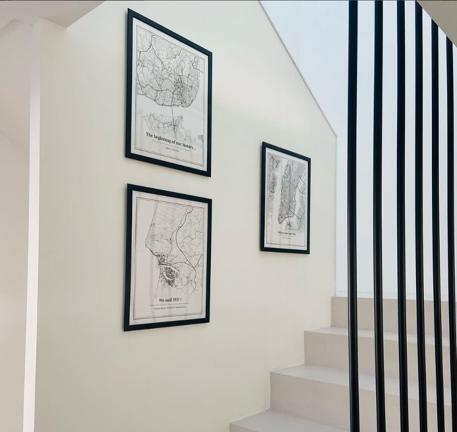 "Gallery Wall" de Mem&oacute;rias