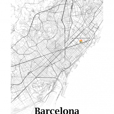 Mapa Personalizado de Cidade - Classic Map