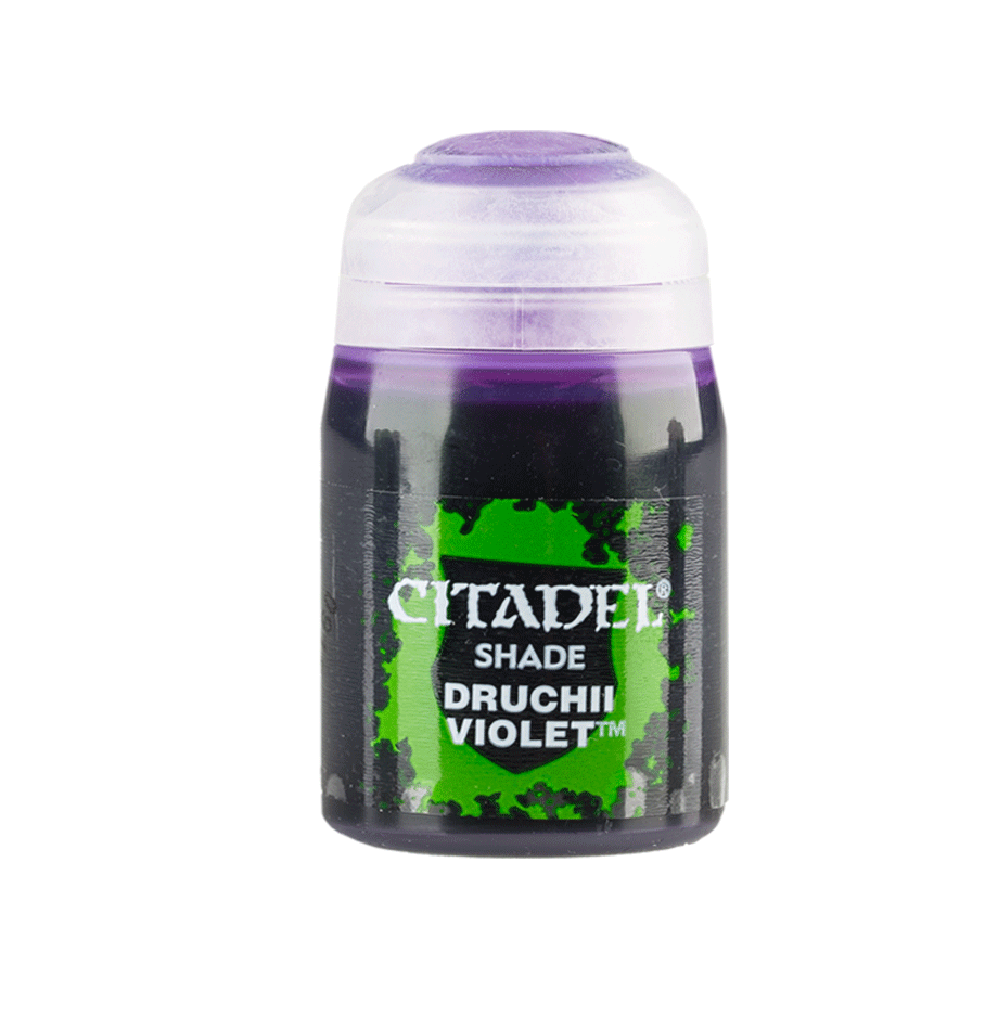 Citadel Shade Druchii Violet paint bottle