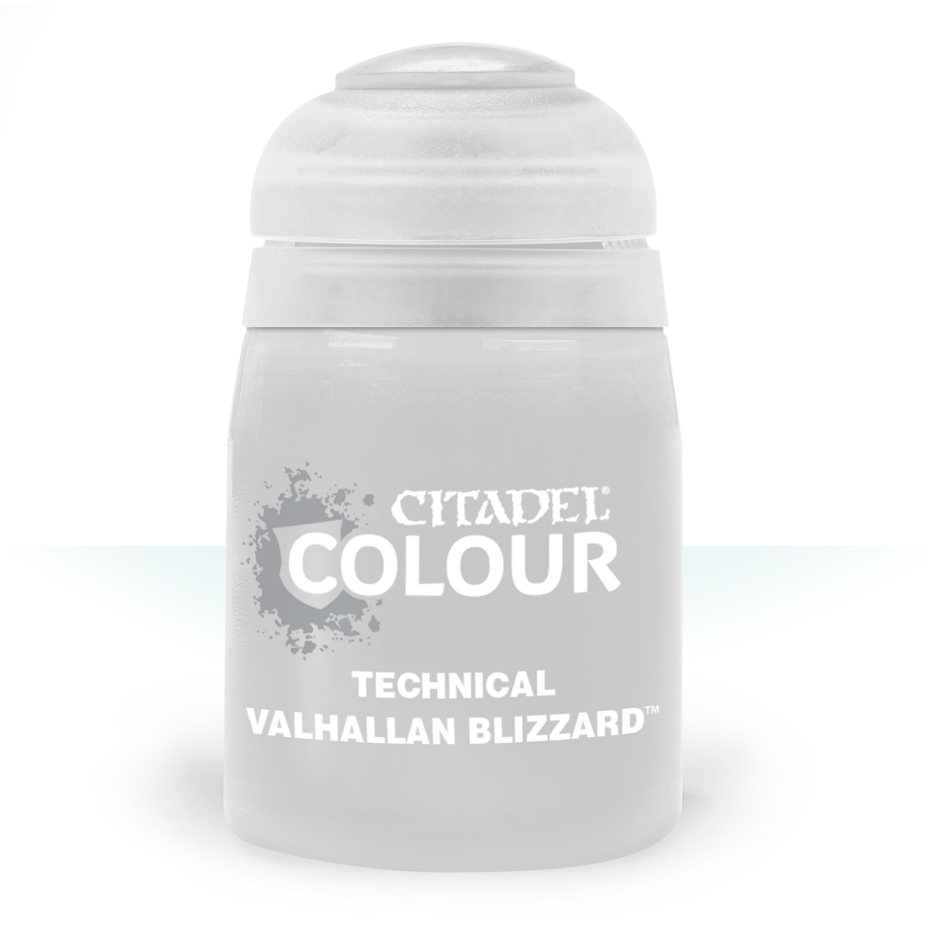 Pot of Citadel Colour Technical Valhallan Blizzard paint