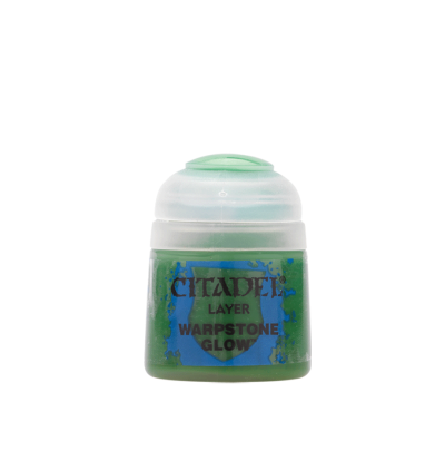 Citadel Layer Warpstone Glow green paint container