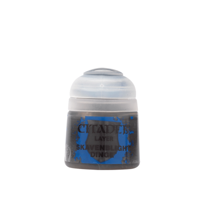 Citadel Layer blue paint pot Skavenblight Dinge with frosted lid