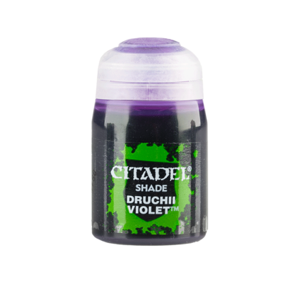 Citadel Shade Druchii Violet paint bottle