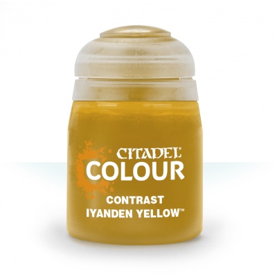 Frasco de tinta Citadel Contrast Iyanden Yellow