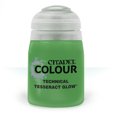 Jar of Citadel Colour Technical Tesseract Glow paint