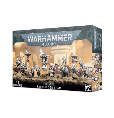 Caixa Warhammer 40,000 Tau Empire Pathfinder Team com 13 miniaturas