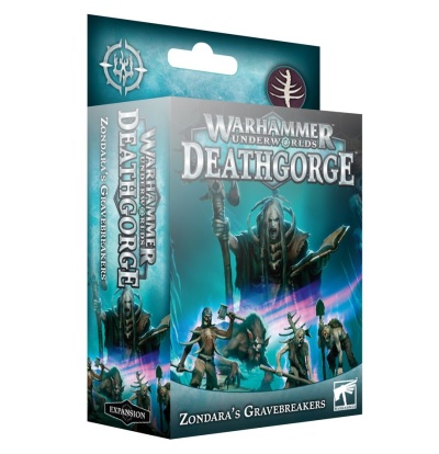 Caixa de expansão Warhammer Underworlds Deathgorge Zondara's Gravebreakers