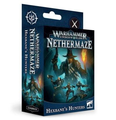 Caixa do jogo Warhammer Underworlds Nethermaze Hexbane's Hunters