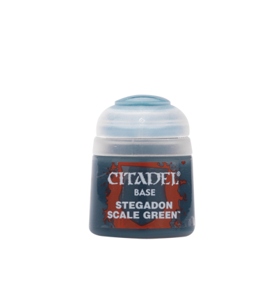 Citadel Base paint bottle Stegadon Scale Green with frosted cap
