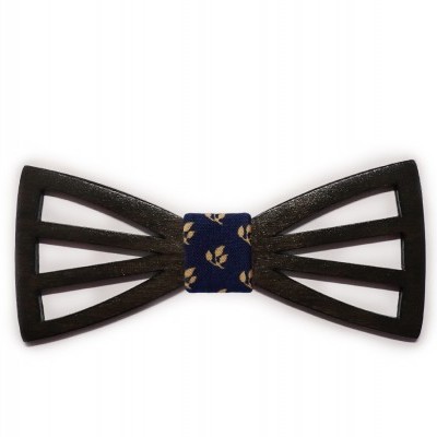 Symmetry black bow-ties