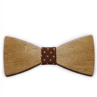 Plain caramel bow-ties