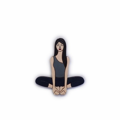 Butterfly pose 2 (Baddha Konasana)