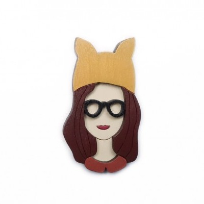 Cat hat pin
