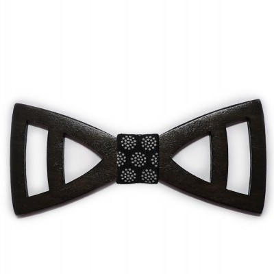 Geometry black bow-ties