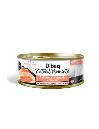 Lata metálica de paté para animais Dibaq Natural Moments
