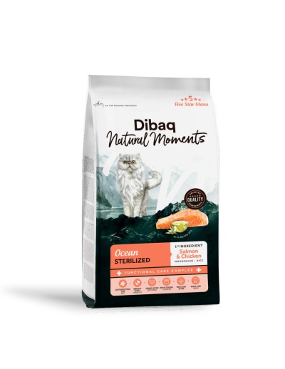 Embalagem de ração para gatos Diba Natural Moments Ocean Sterilized