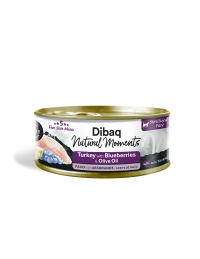 Lata de paté para gatos Dibaq Natural Moments