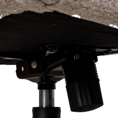 Base inferior ajustável de cadeira preta