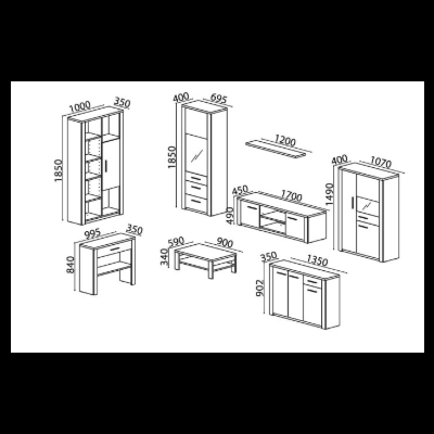 Estante&#x20;Paris&#x20;II