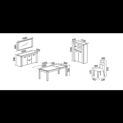 Sala&#x20;de&#x20;Jantar&#x20;Linha&#x20;Estoril