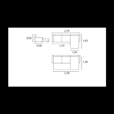 Sof&#x00E1;&#x20;Riga&#x20;-&#x20;Cama&#x20;&#x2B;&#x20;Chaise
