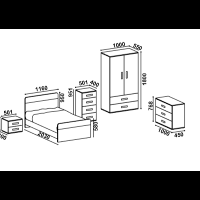 Quarto&#x20;de&#x20;Solteiro&#x20;Linha&#x20;Play&#x20;II