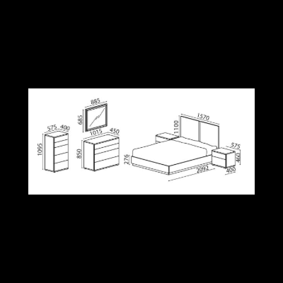 Quarto&#x20;de&#x20;Casal&#x20;Linha&#x20;Chiado&#x20;I