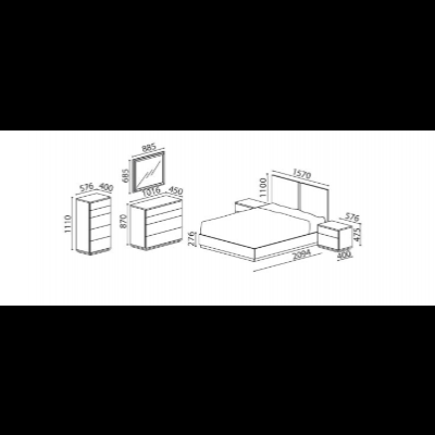 Quarto&#x20;de&#x20;Casal&#x20;Linha&#x20;Chiado&#x20;II