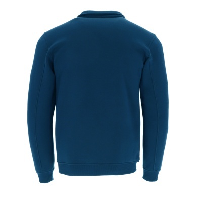 Sweatshirt azul escura vista de costas