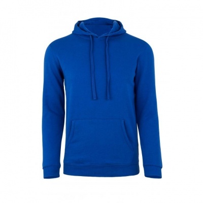 Sweatshirt azul com capuz e bolso canguru