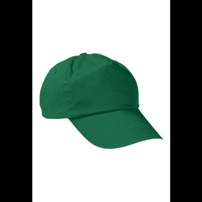 Boné verde escuro com aba curva