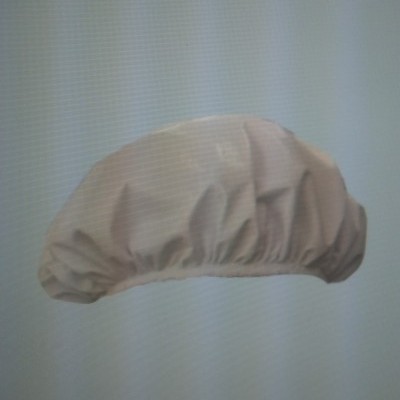 Touca de banho branca com elástico