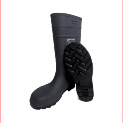 Botas impermeáveis pretas Bcamp com sola antiderrapante