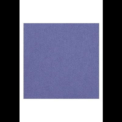 amostra de tecido azul de algodão com textura entrelaçada