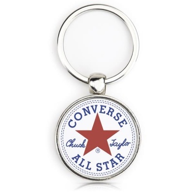 Chaveiro metálico com logotipo da Converse All Star