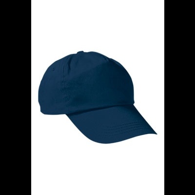 Boné azul escuro em fundo branco