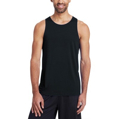 Regata preta masculina sem estampas