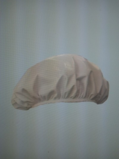 Touca de banho branca com elástico