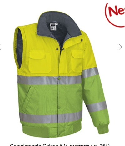 Colete de segurança amarelo e verde com faixas reflectoras e bolsos