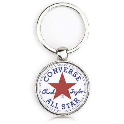 Chaveiro metálico com logotipo da Converse All Star